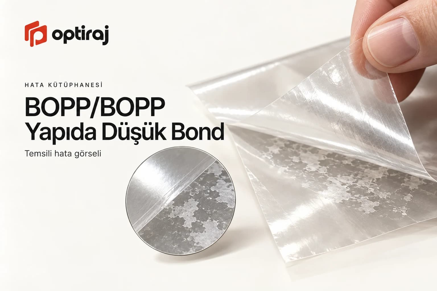 BOPP/BOPP Yapıda Düşük Bond