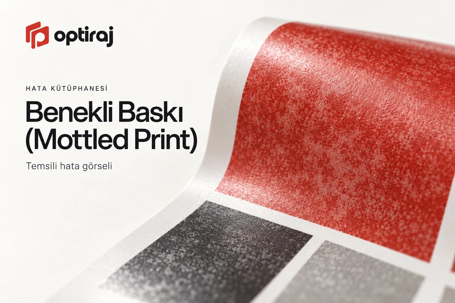 Benekli Baskı (Mottled Print)