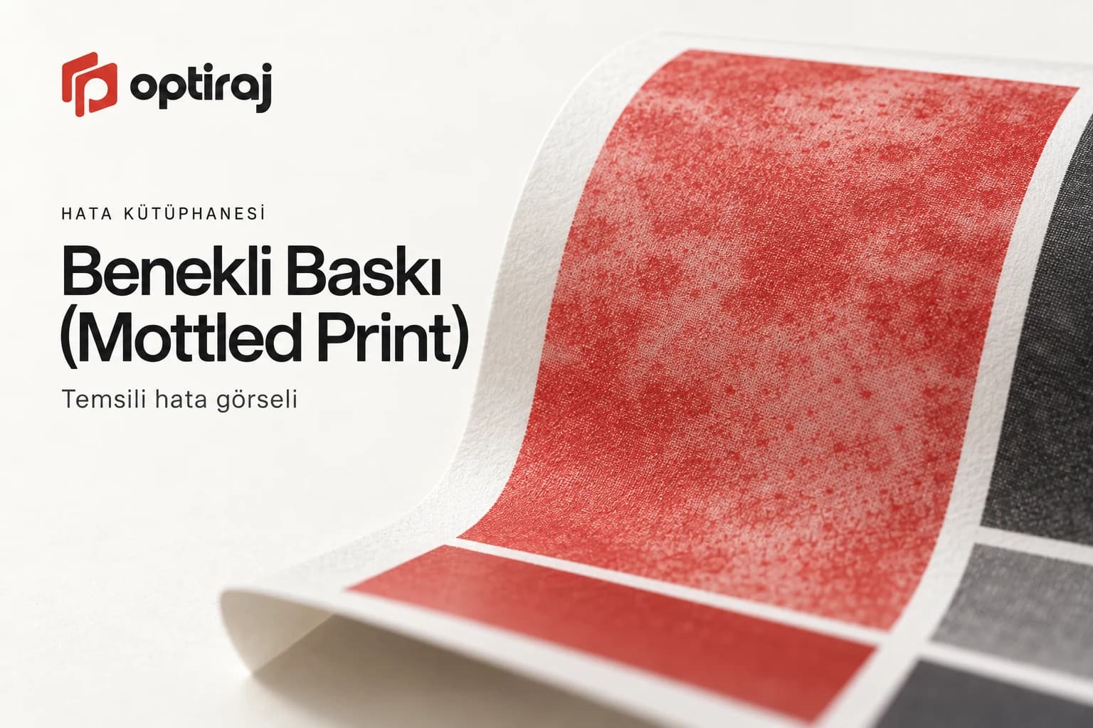 Benekli Baskı (Mottled Print)