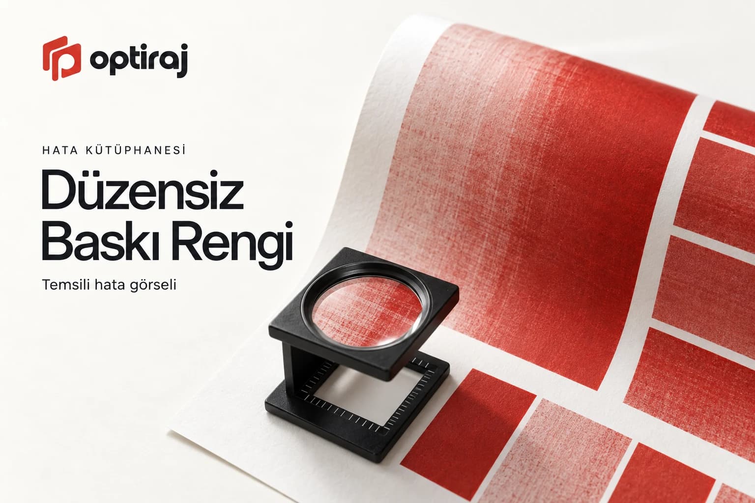 Düzensiz Baskı Rengi