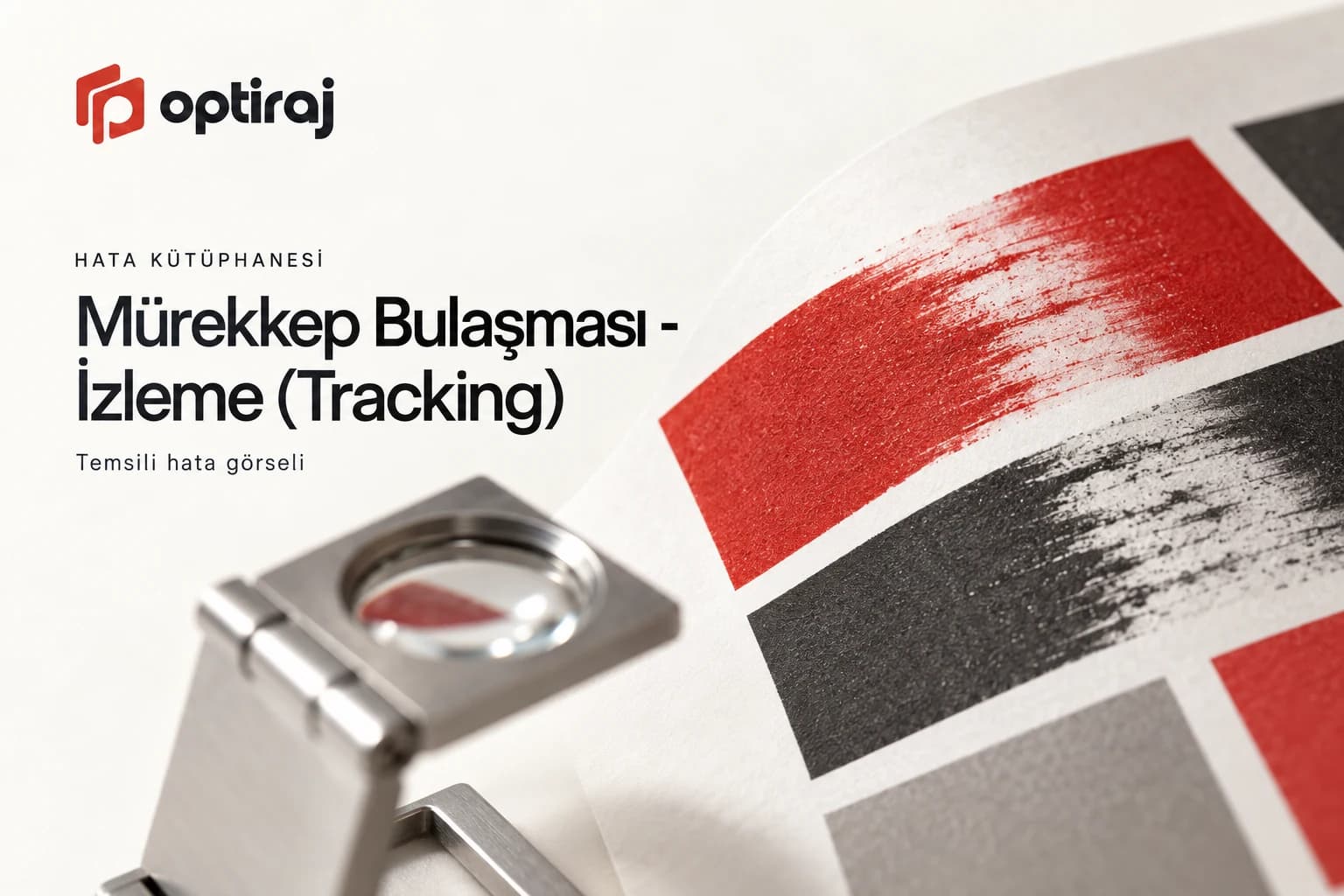 Mürekkep Bulaşması - İzleme (Tracking)