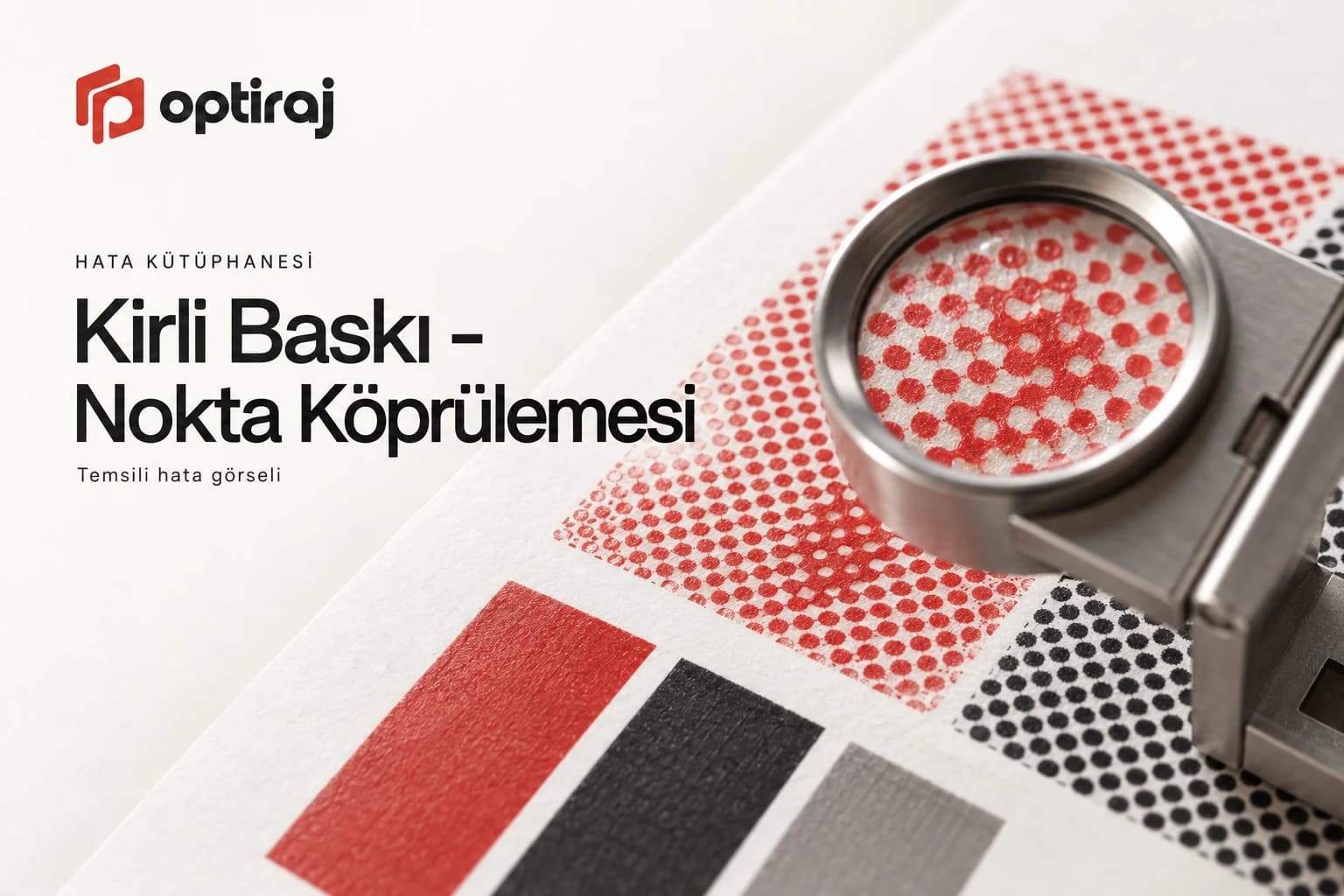 Kirli Baskı - Nokta Köprülemesi