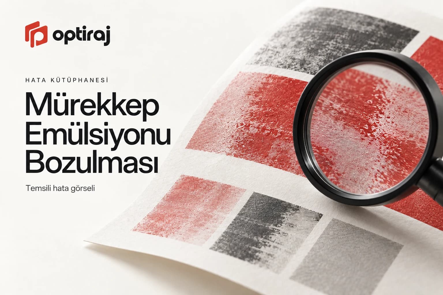 Mürekkep Emülsiyonu Bozulması