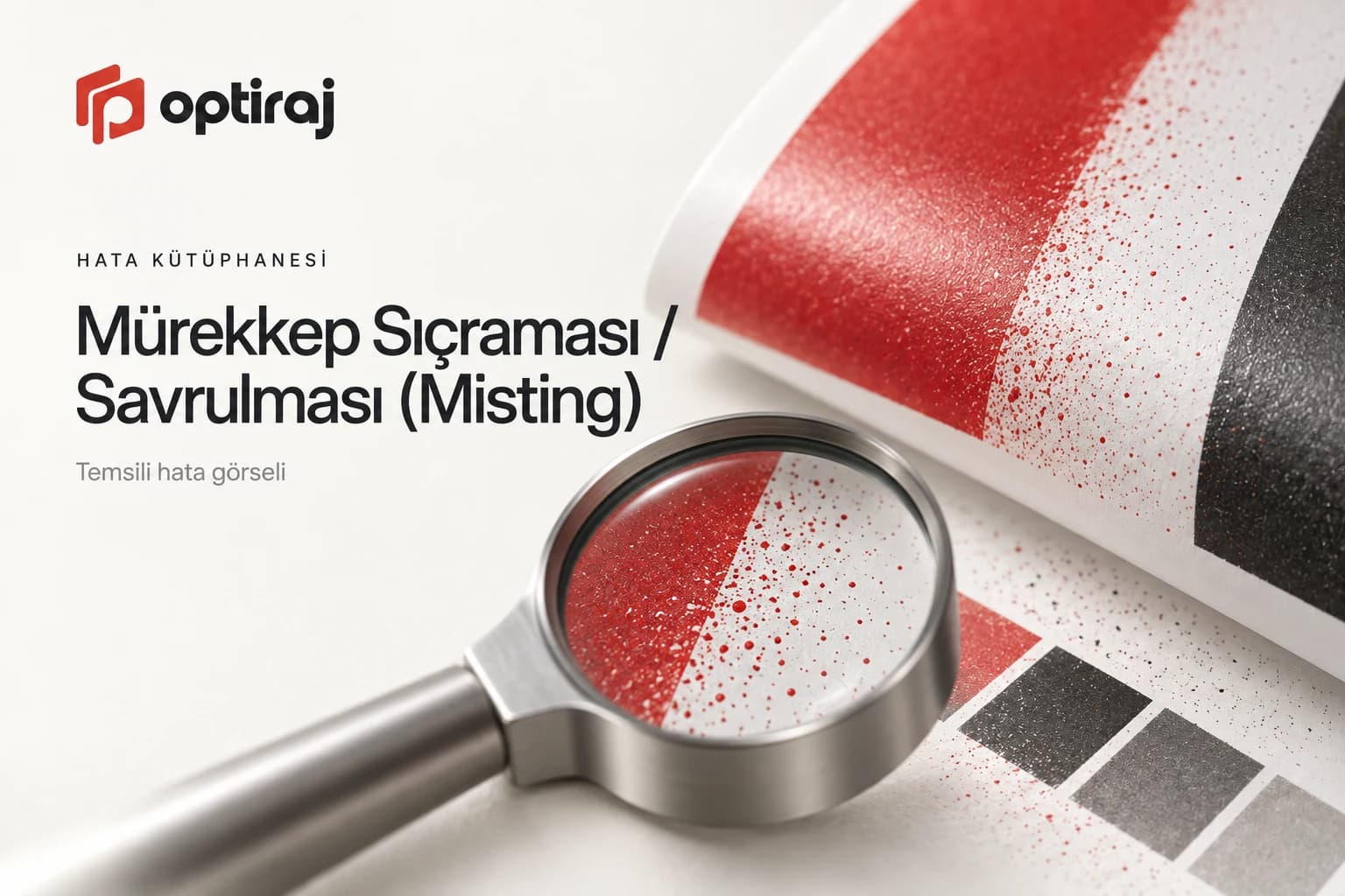 Mürekkep Sıçraması / Savrulması (Misting)