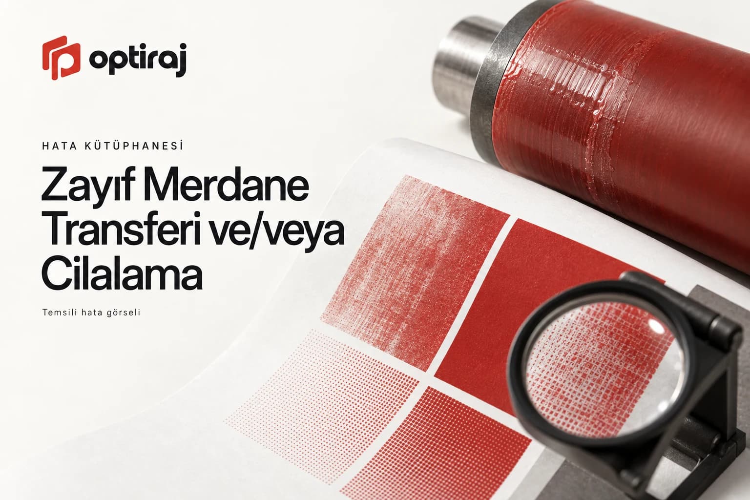 Zayıf Merdane Transferi ve/veya Cilalama