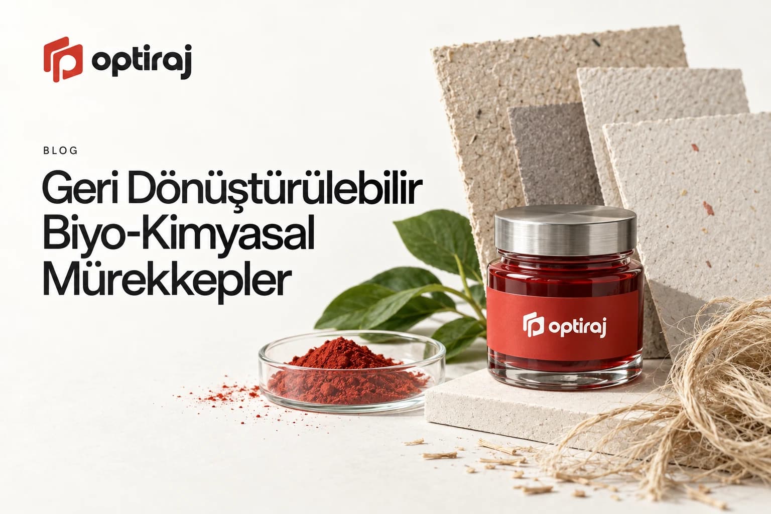 Geri Dönüştürülebilir Biyo‑Kimyasal Mürekkepler