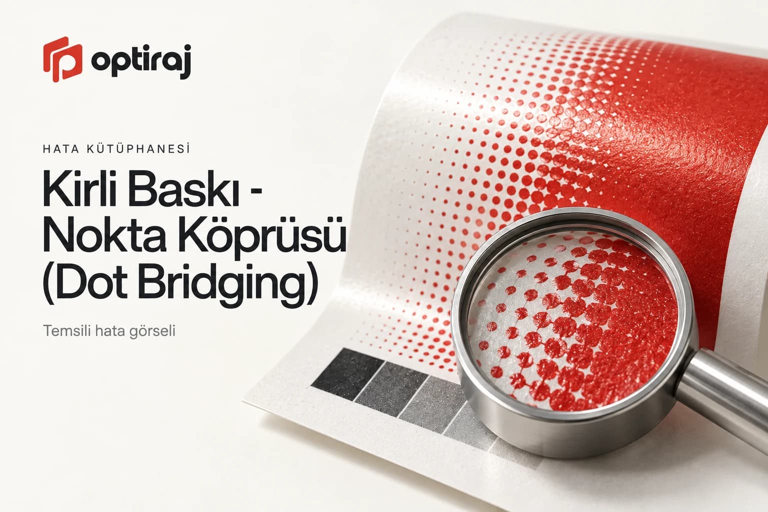 Kirli Baskı - Nokta Köprüsü (Dot Bridging)