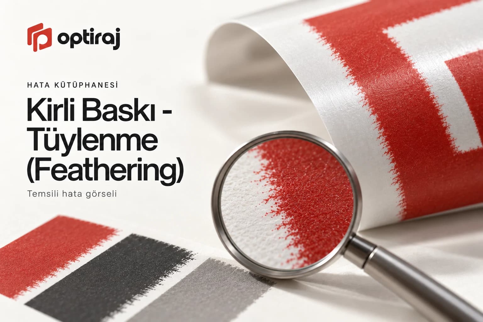 Kirli Baskı - Tüylenme (Feathering)