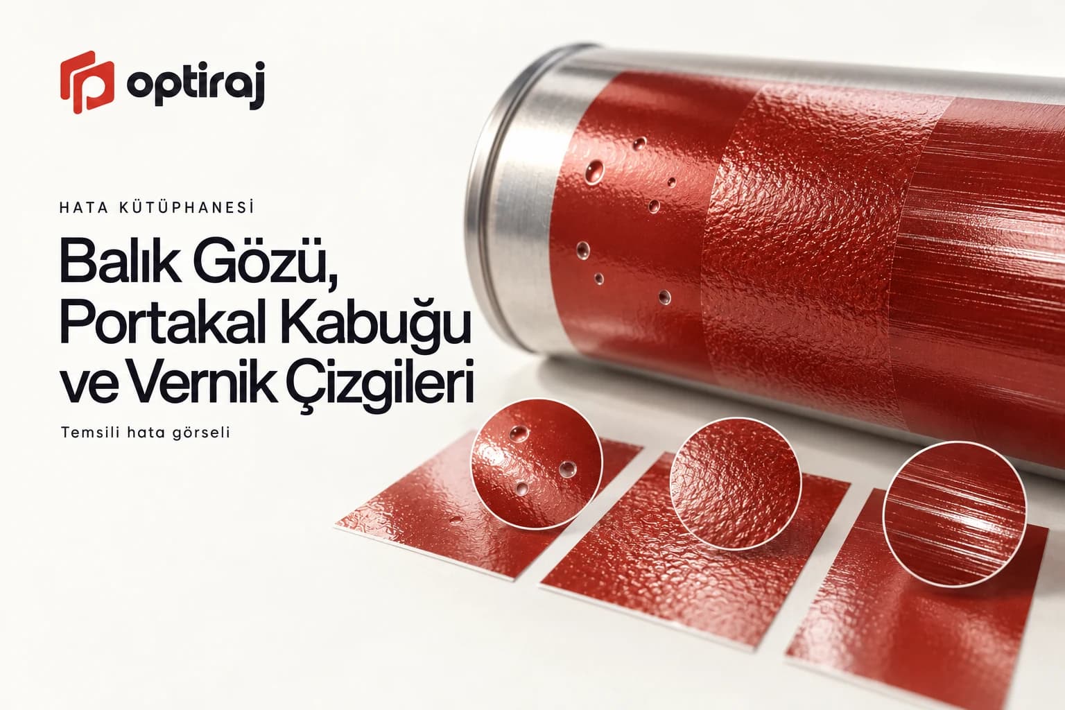 Balık Gözü, Portakal Kabuğu ve Vernik Çizgileri