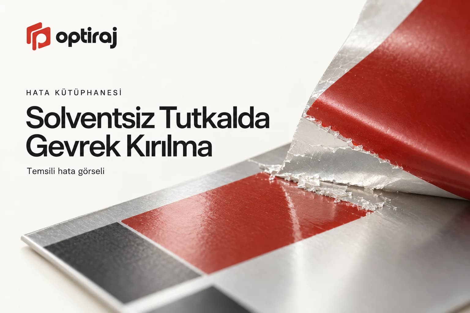Solventsiz Tutkalda Gevrek Kırılma