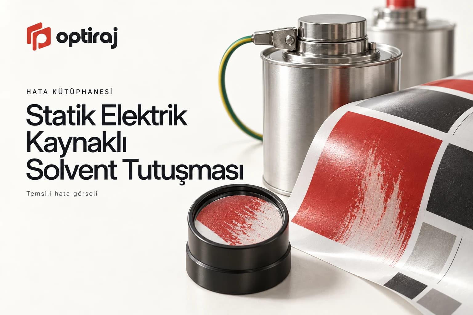 Statik Elektrik Kaynaklı Solvent Tutuşması