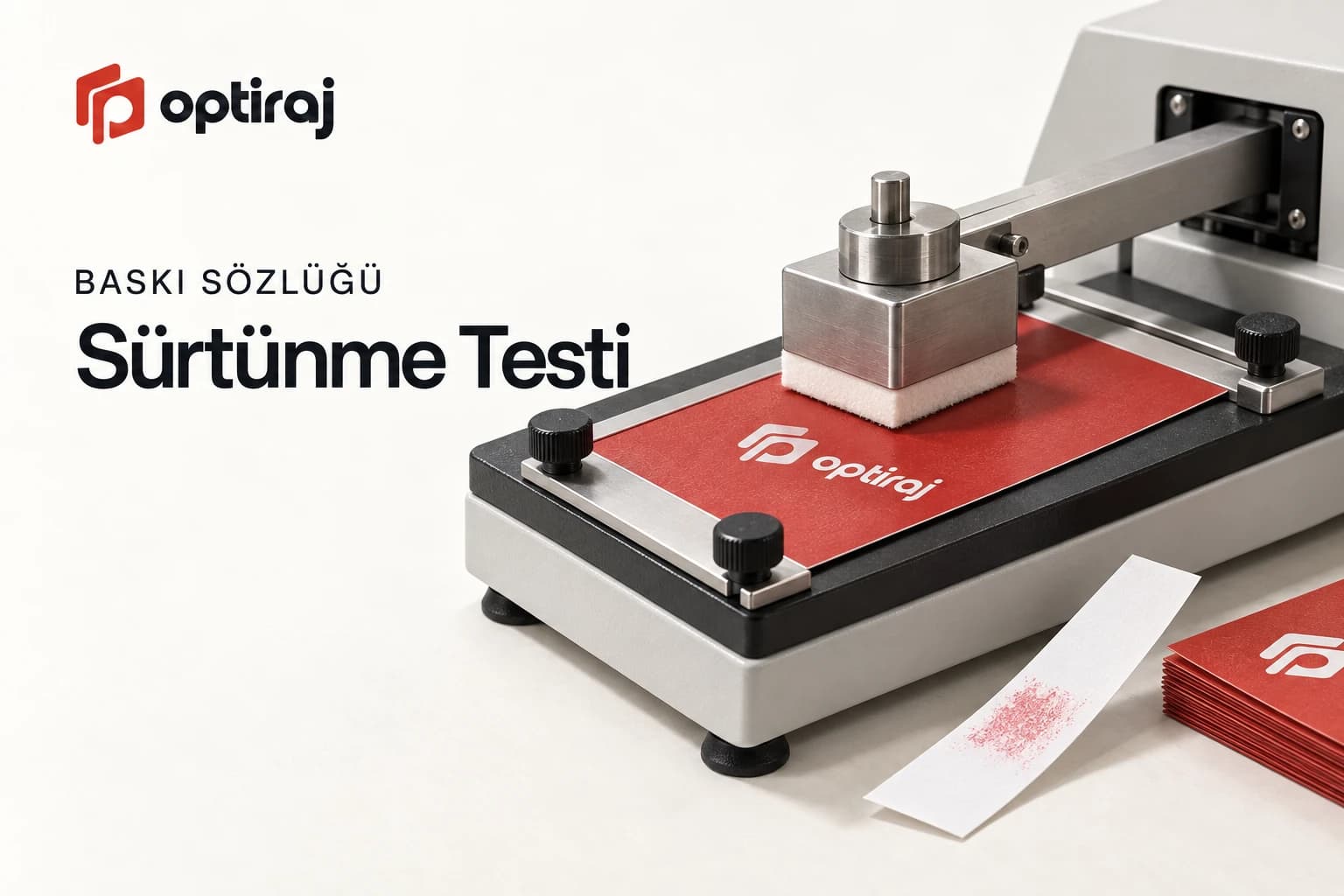 Sürtünme Testi