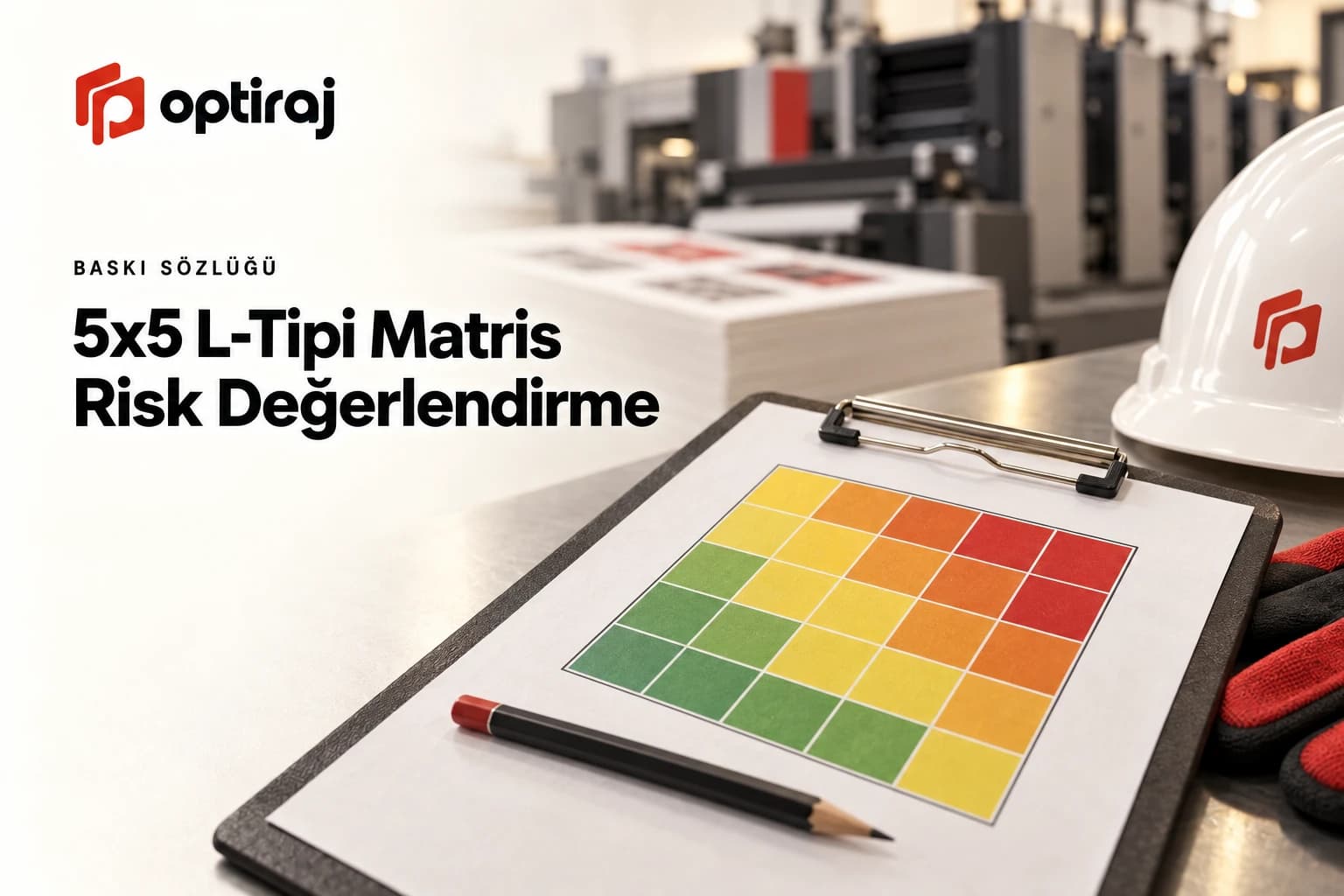 5x5 L-Tipi Matris Risk Değerlendirme
