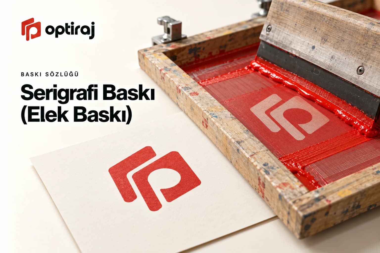 Serigrafi Baskı (Elek Baskı)