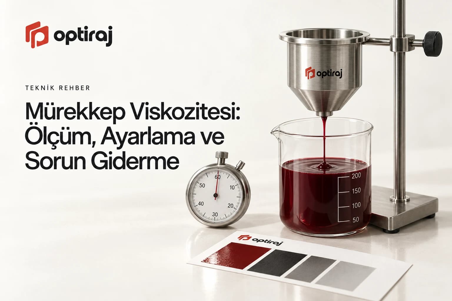Mürekkep Viskozitesi: Ölçüm, Ayarlama ve Sorun Giderme