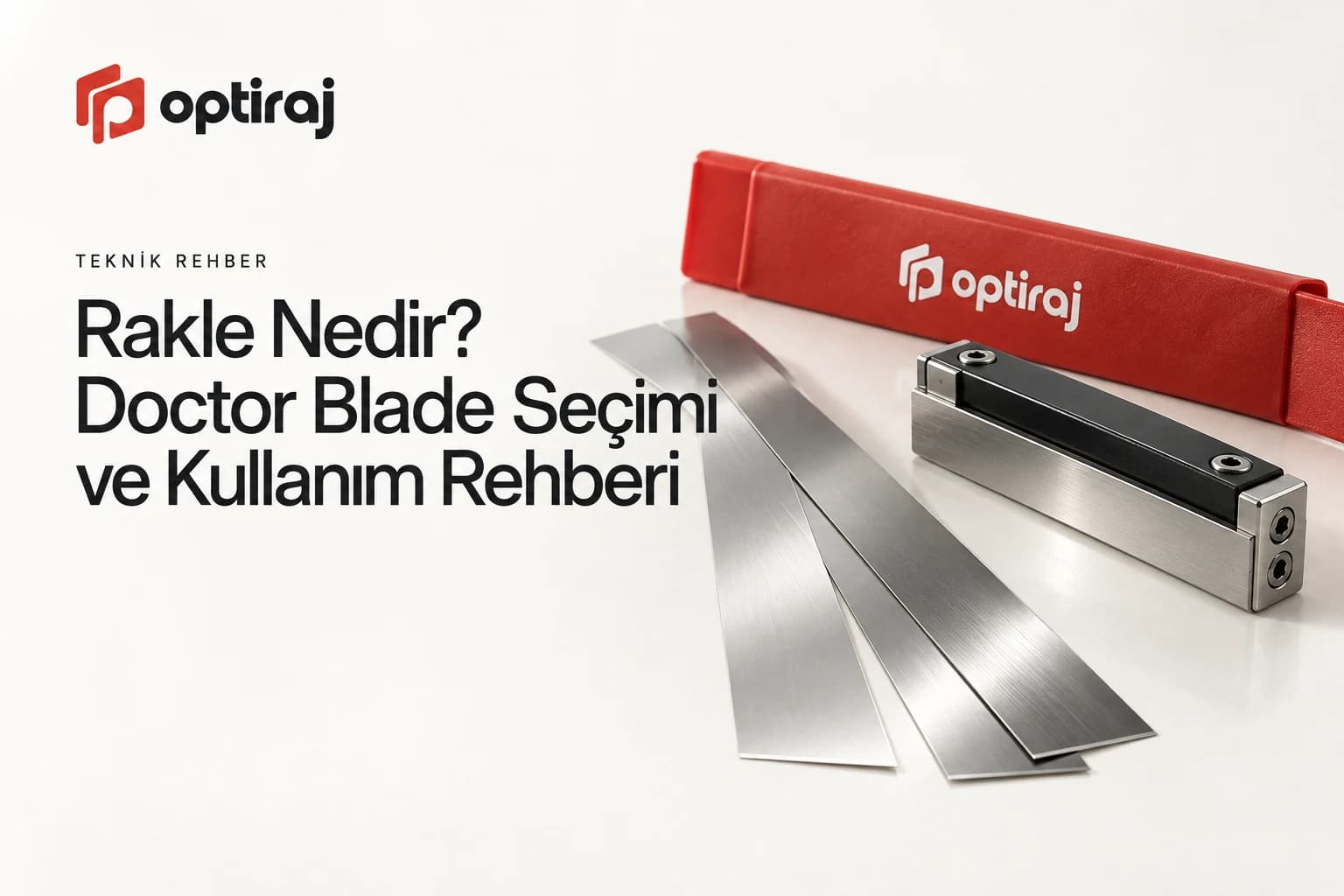 Rakle Nedir? Doctor Blade Seçimi ve Kullanım Rehberi