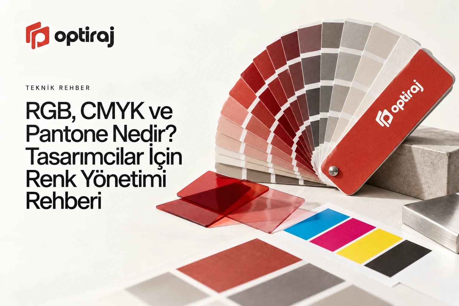 RGB, CMYK ve Pantone Nedir? Tasarımcılar İçin Renk Yönetimi Rehberi